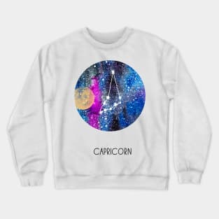 Capricorn Constellation, Capricorn Crewneck Sweatshirt